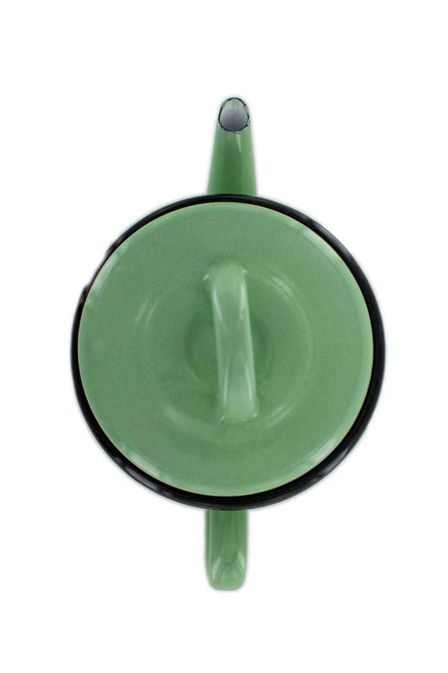 Petite théière en acier émaillé - Image 3